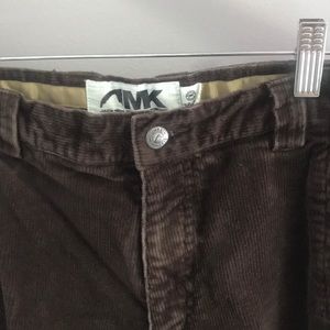Mountain khaki brown cord pants